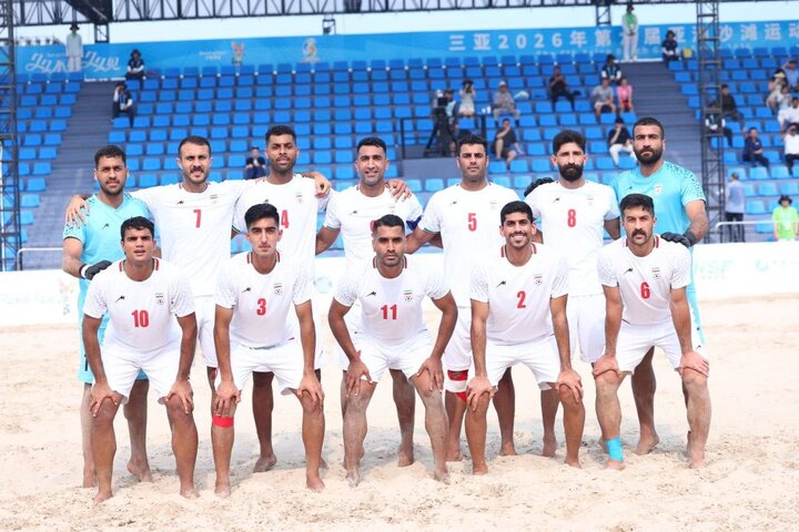 فوتبال ساحلی ایران با ۱۳ گل، تایلند را در هم کوبید